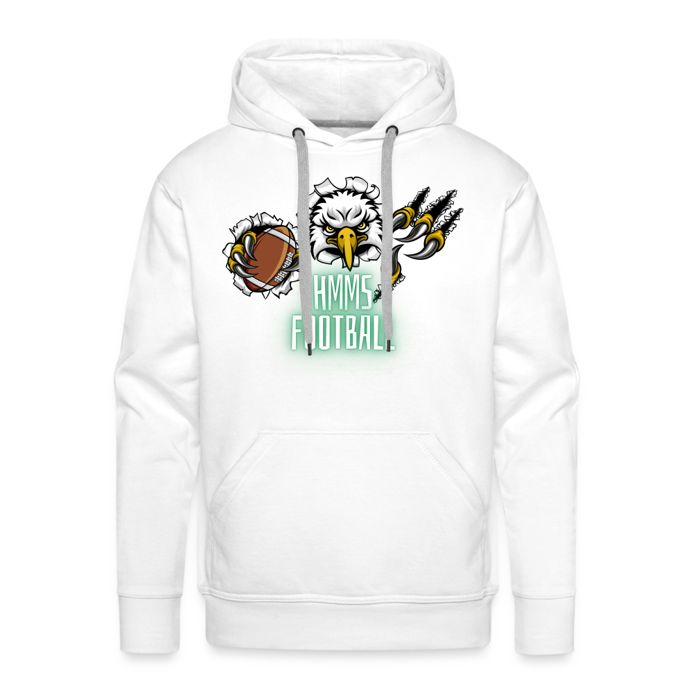 HMMS FOOTBALL Customizable Premium Hoodie - white