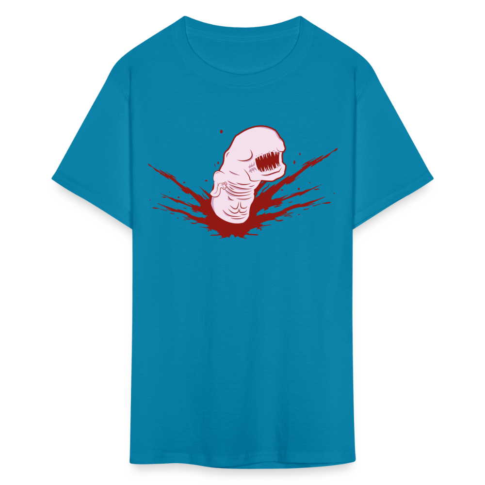 Halloween Alien Unisex Classic T-Shirt - turquoise