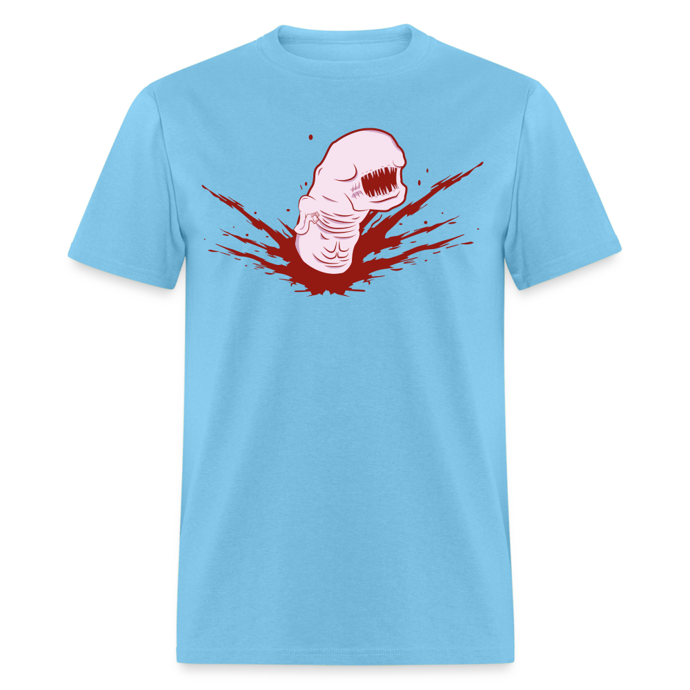Halloween Alien Unisex Classic T-Shirt - aquatic blue