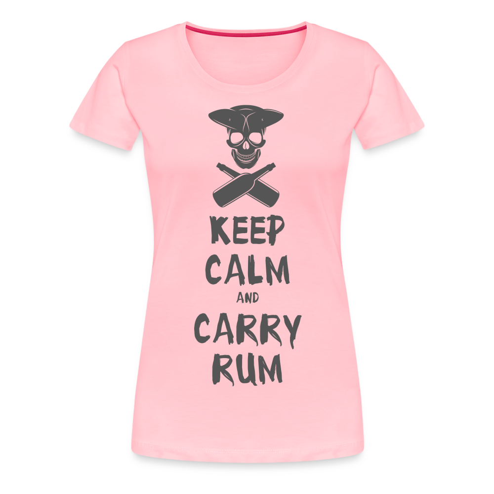 Carry Rum Premium Woman Shirt - pink