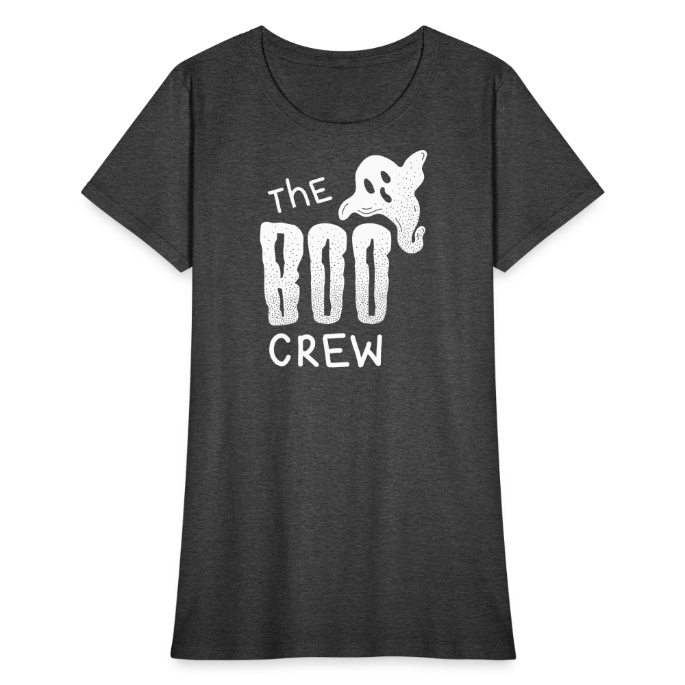 Boo Crew Women's T-Shirt - heather black