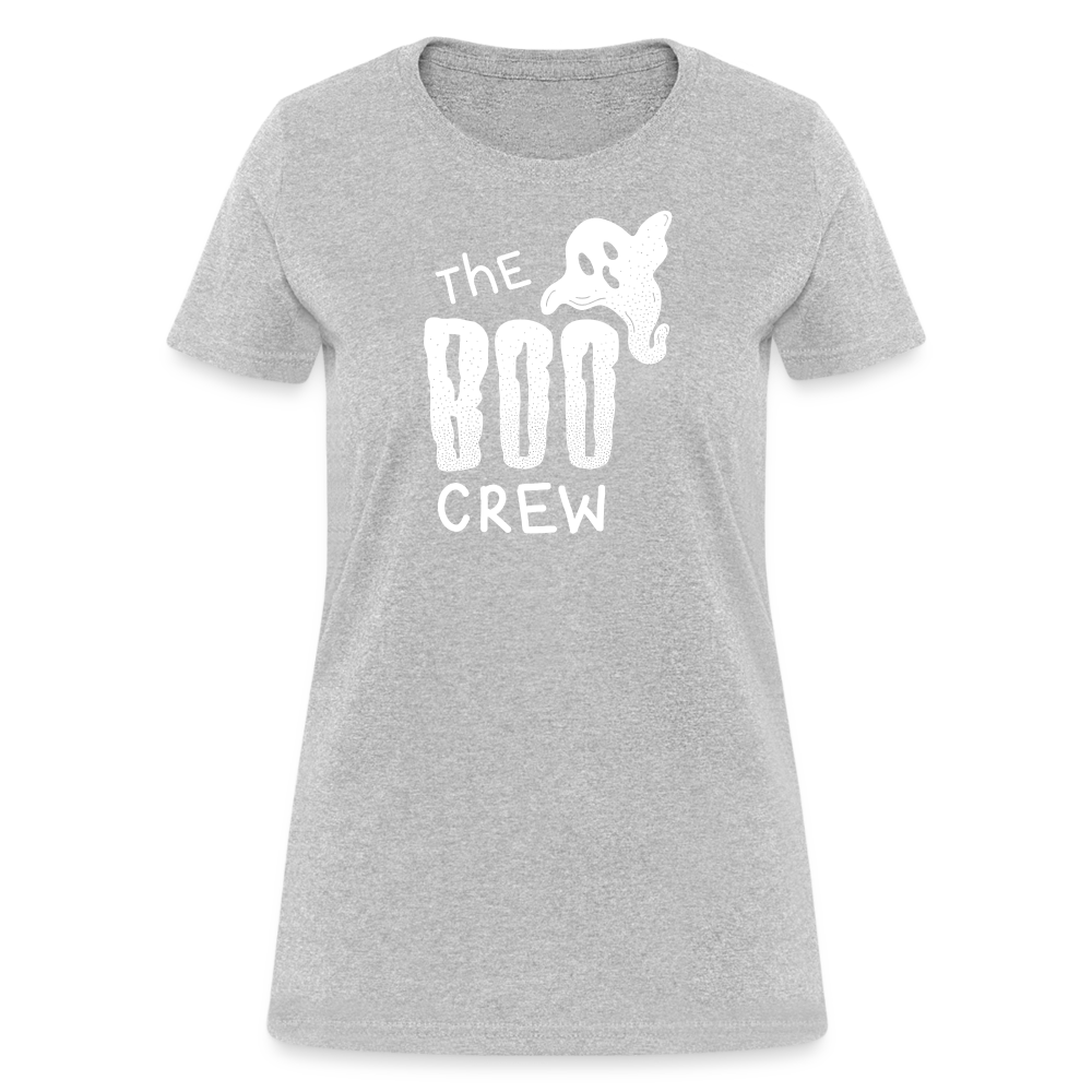 Boo Crew Women's T-Shirt - heather gray