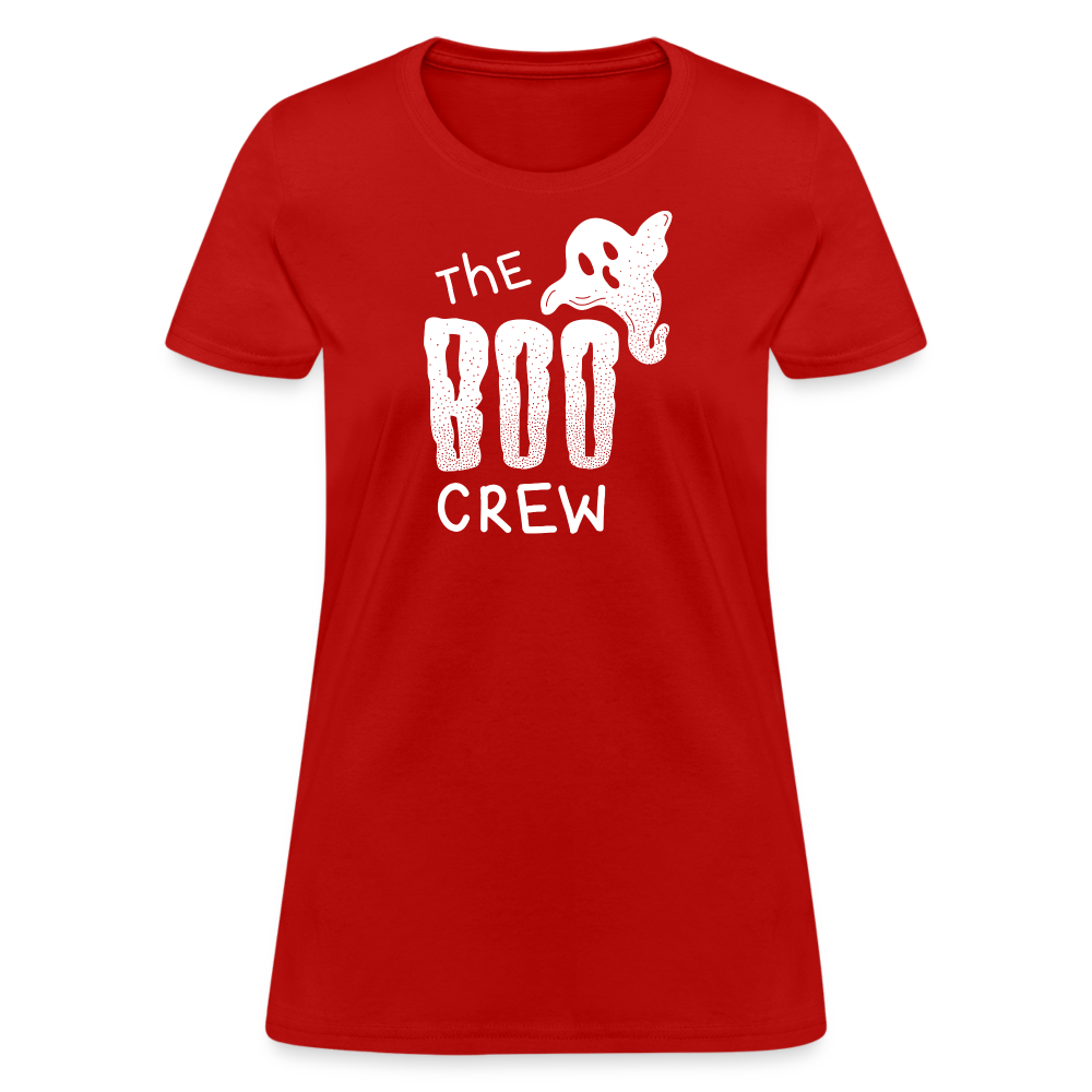 Boo Crew Women's T-Shirt - red