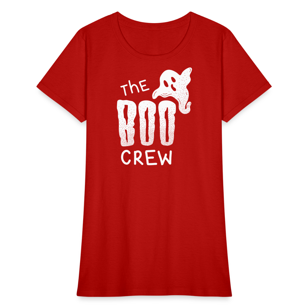 Boo Crew Women's T-Shirt - red