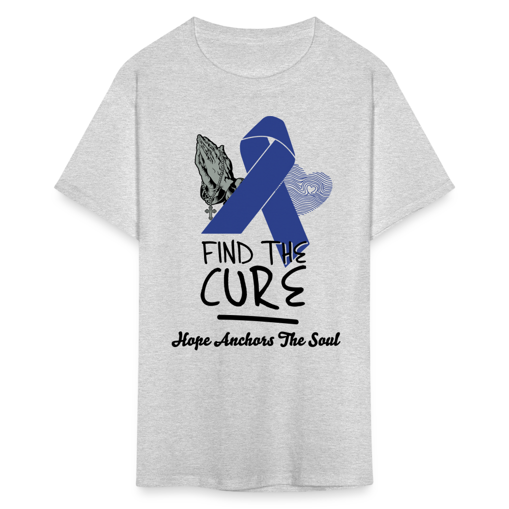 Find the Cure Unisex T-Shirt - heather gray