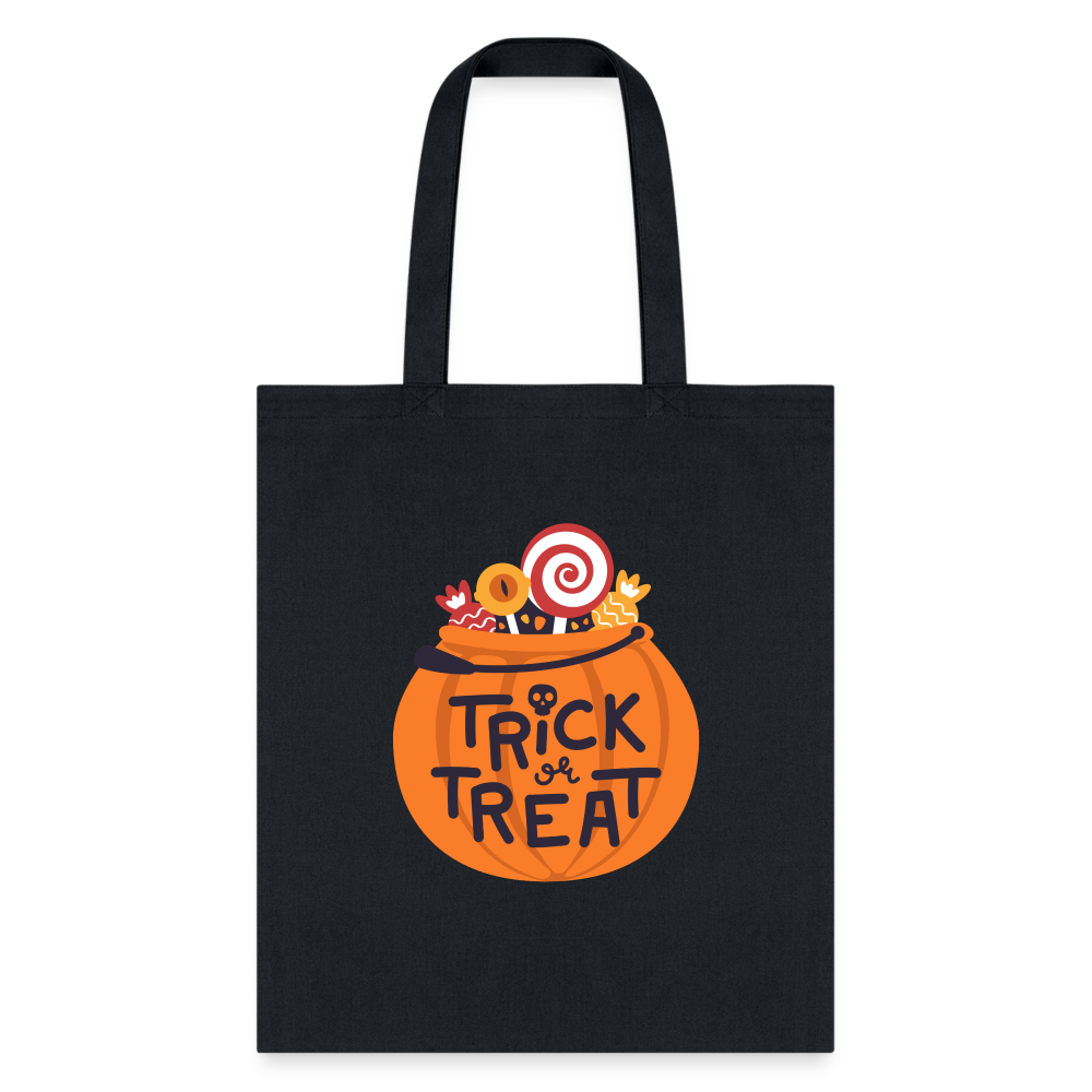 Trick or Treat Kids Halloween Bag - black