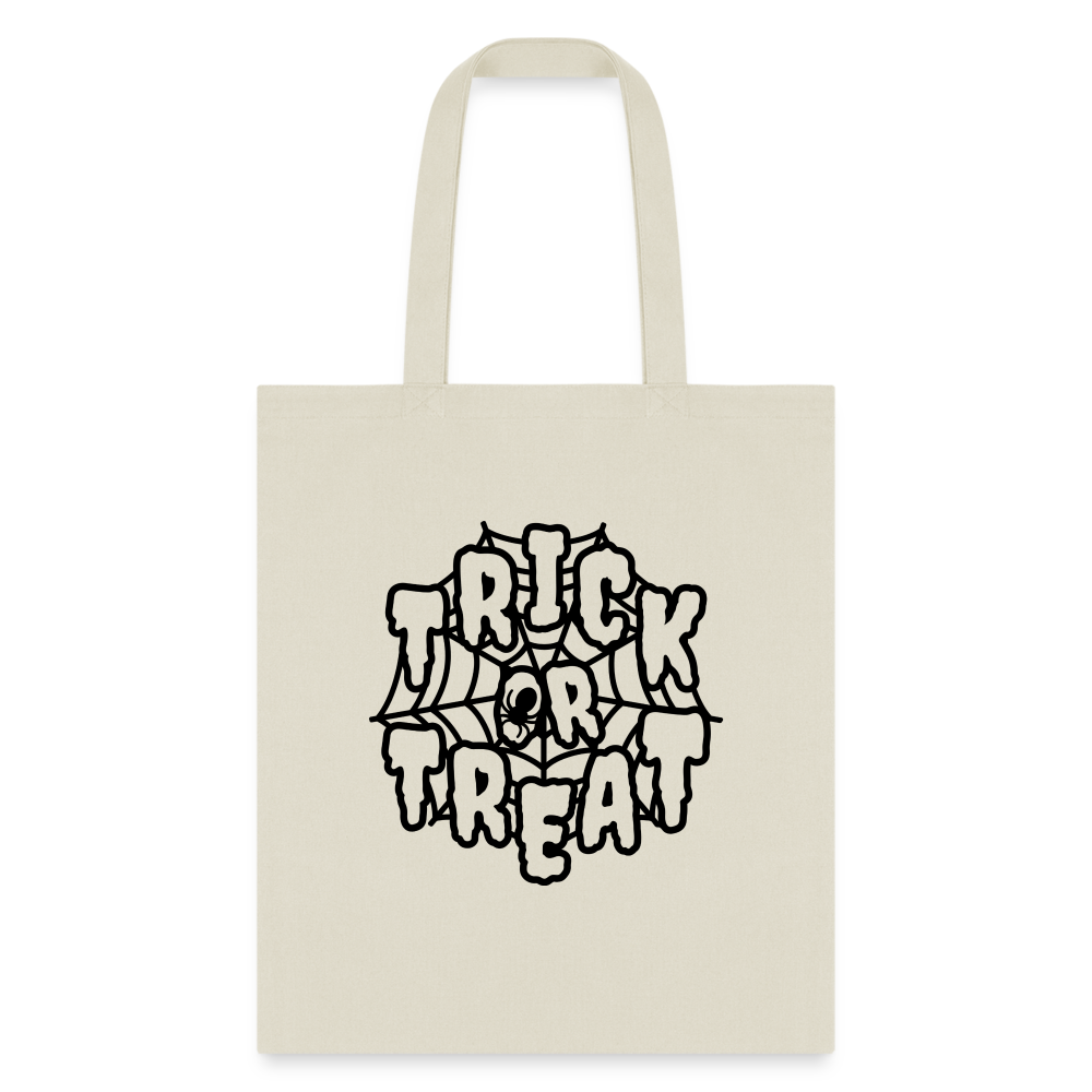 Customizable ble Trick or Treat Bag for Kids - natural