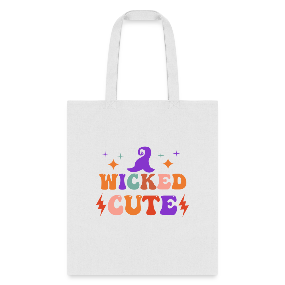 Customizable Trick or Treat Kids Bag - white