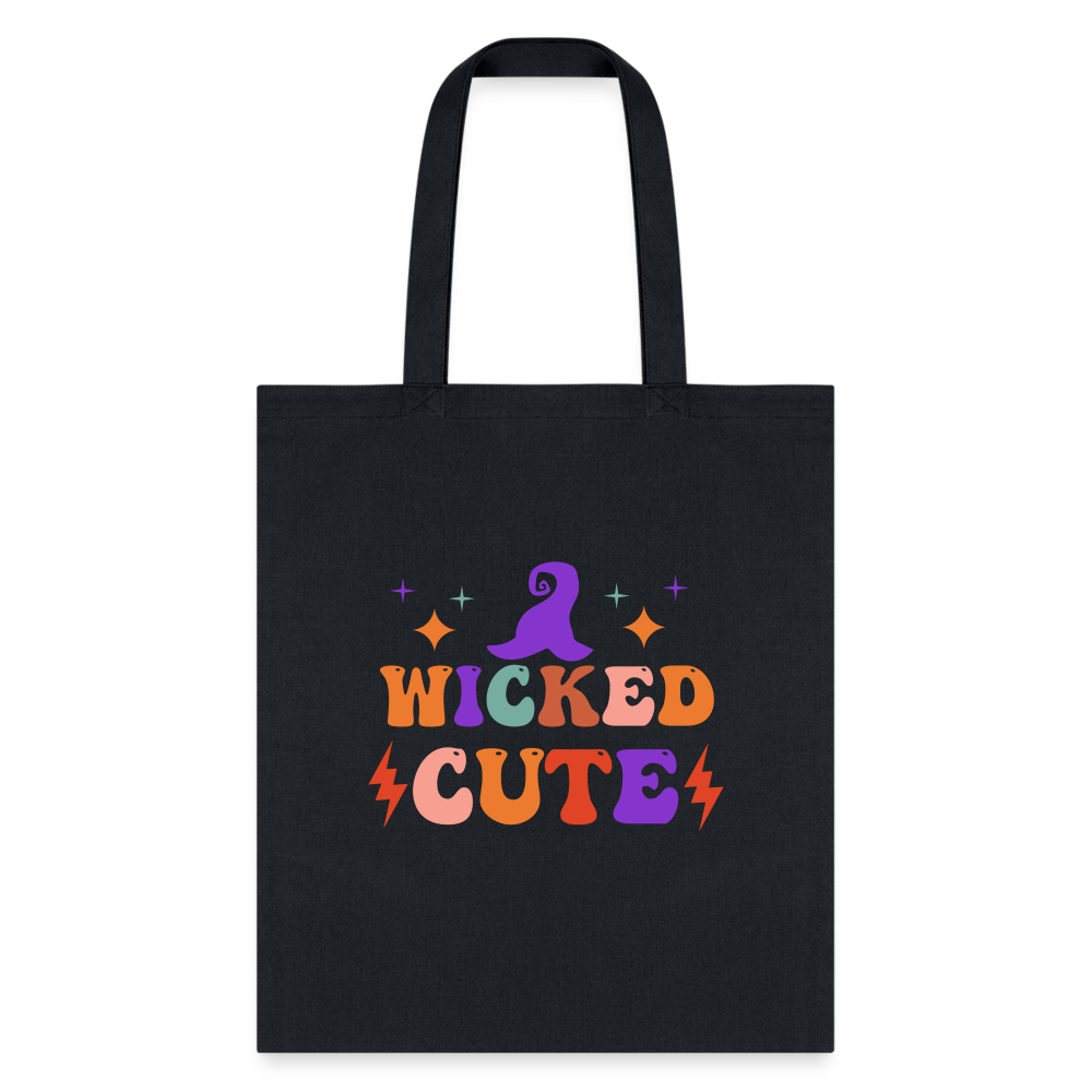 Customizable Trick or Treat Kids Bag - black