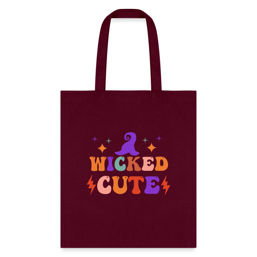 Customizable Trick or Treat Kids Bag - burgundy