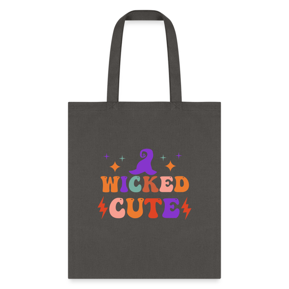 Customizable Trick or Treat Kids Bag - charcoal