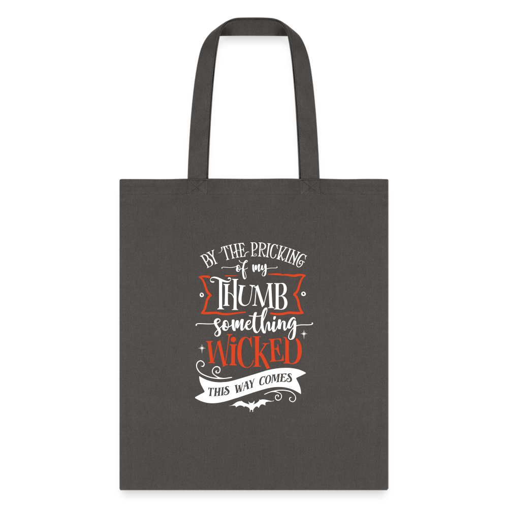 Customizable Trick or Treat Kids Bag - charcoal