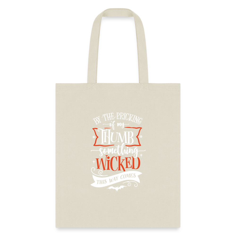 Customizable Trick or Treat Kids Bag - natural