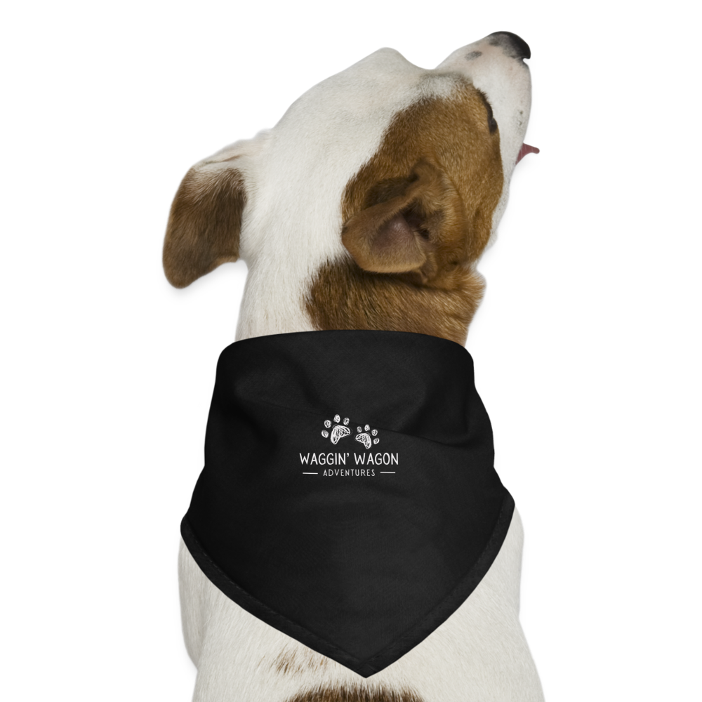 Waggin Wagon Dog Bandana - black