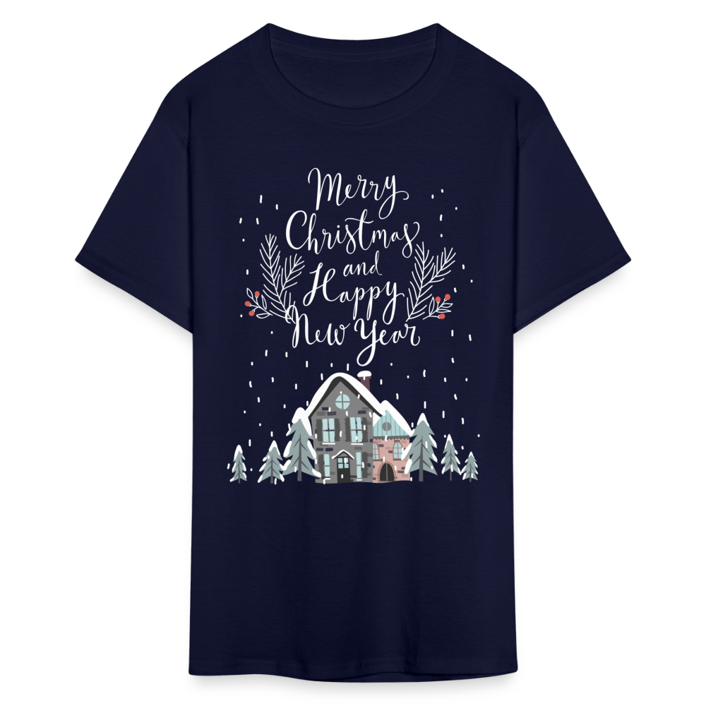 Xmas Unisex Classic T-Shirt - navy