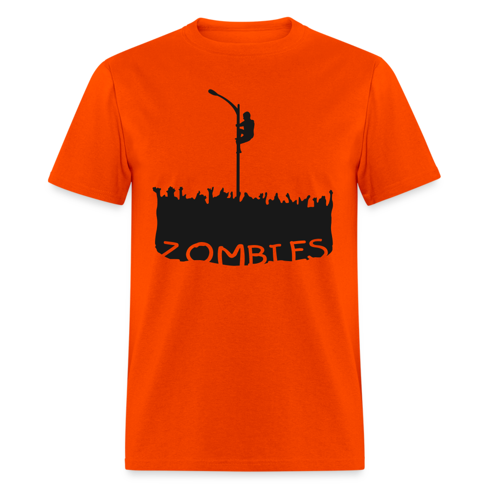Zombies Unisex Classic T-Shirt - orange