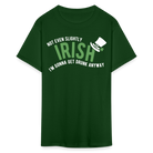 Not Irish Unisex Classic T-Shirt - forest green