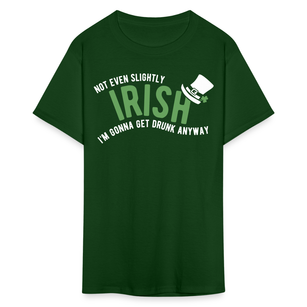 Not Irish Unisex Classic T-Shirt - forest green