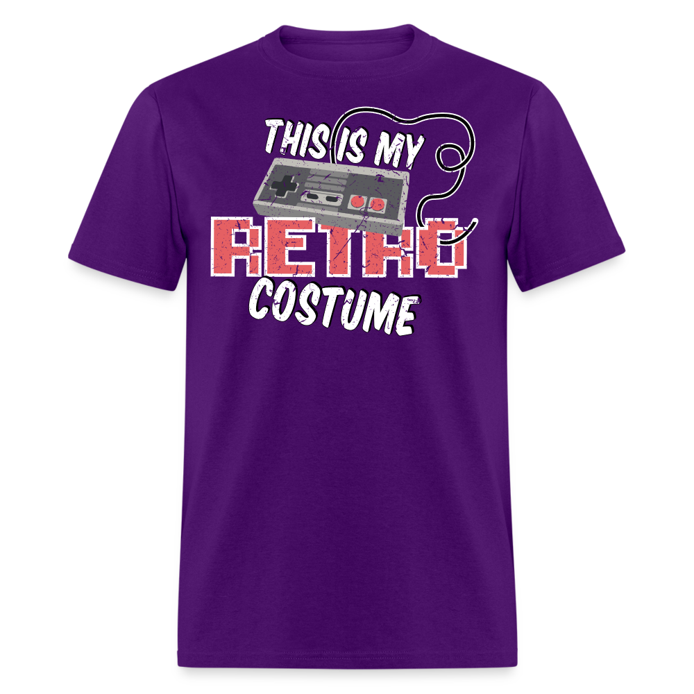 Retro Costume Unisex Classic T-Shirt - purple
