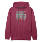 Straight Outta Quarantine Men’s Premium Hoodie - burgundy