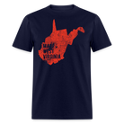 Made in WV Unisex Classic T-Shirt - navy