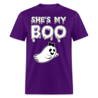 She's Boo Unisex Classic T-Shirt - purple