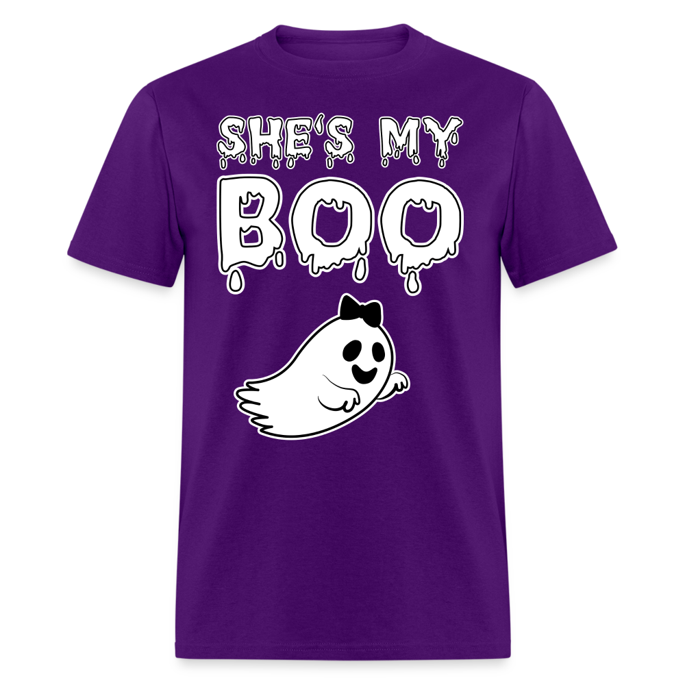 She's Boo Unisex Classic T-Shirt - purple