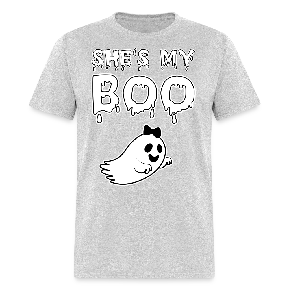 She's Boo Unisex Classic T-Shirt - heather gray
