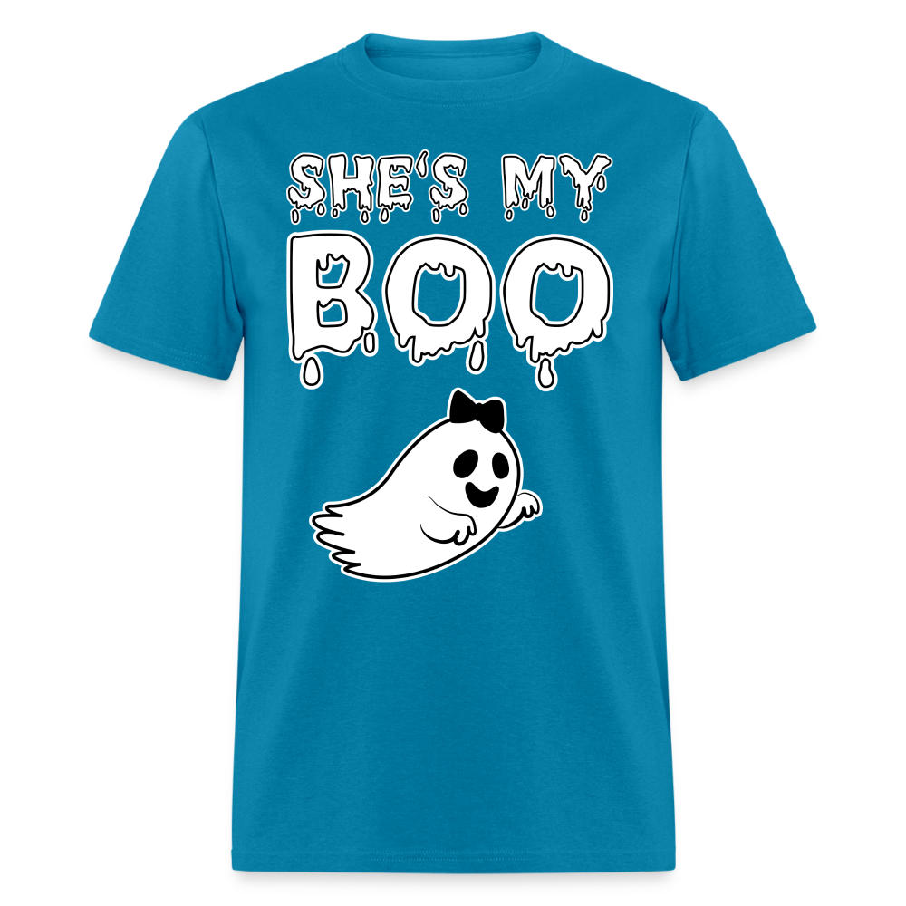 She's Boo Unisex Classic T-Shirt - turquoise