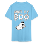 She's Boo Unisex Classic T-Shirt - aquatic blue