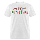 Merry Christmas Unisex Classic T-Shirt - light heather gray