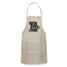 Life is what you Bake Adjustable Apron - natural