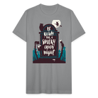Halloween Spooky Unisex Jersey T-Shirt by Bella + Canvas - slate