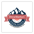 The Dream Market Sticker - white matte