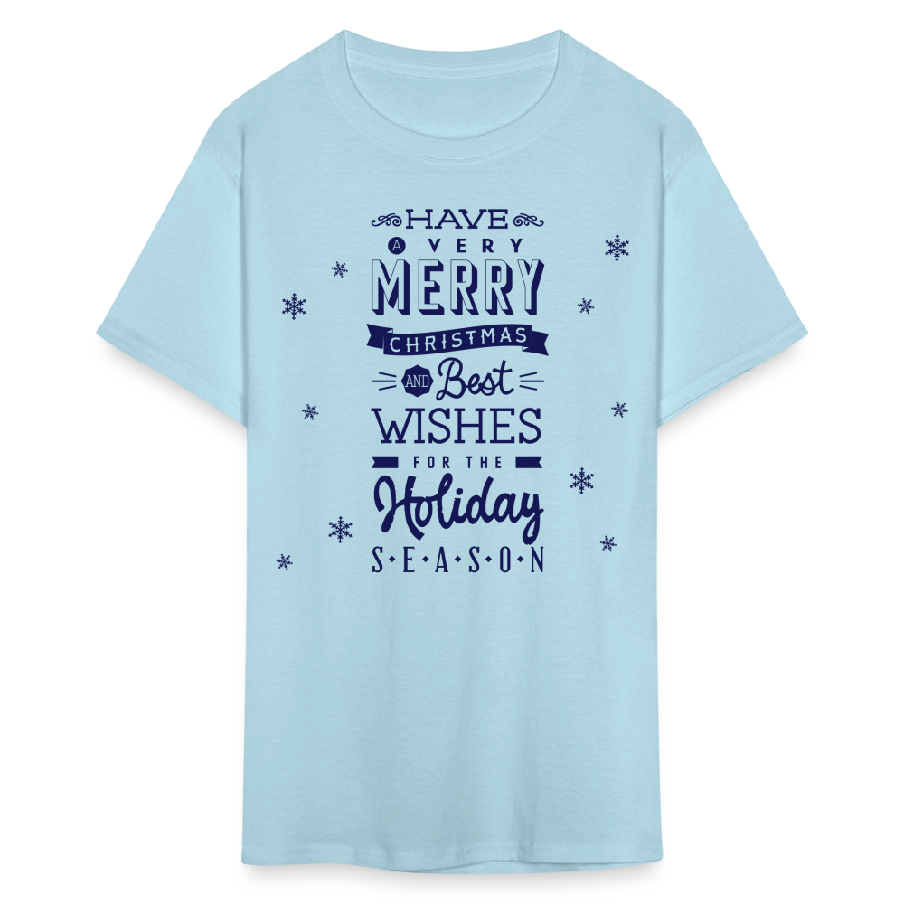 Have a very Merry Christmas Classic T-Shirt - powder blue