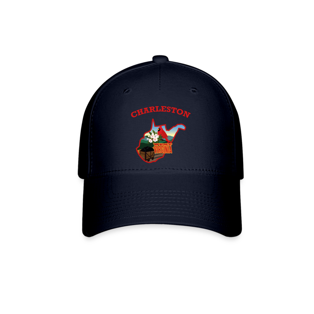 Charleston WV Baseball Cap - navy