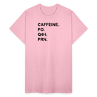 CAFFEINE Ultra Cotton Adult UNISEX T-Shirt - light pink