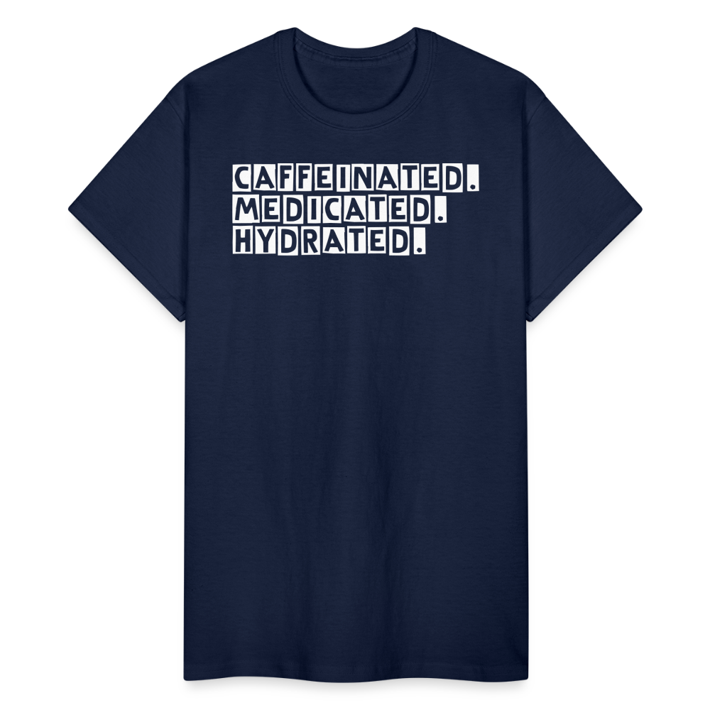 NURSE HABITS Ultra Cotton Adult UNISEX T-Shirt - navy
