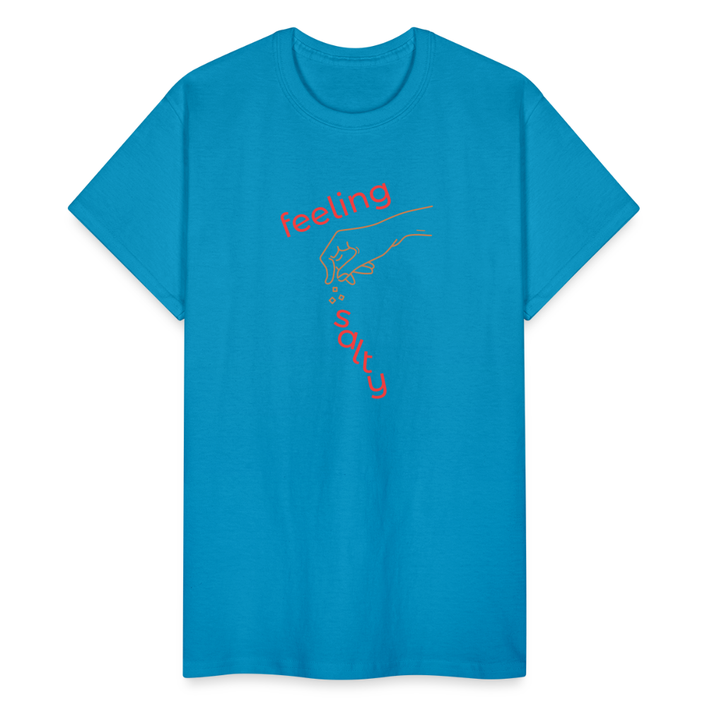 SALTY Ultra Cotton Adult UNISEX T-Shirt - turquoise