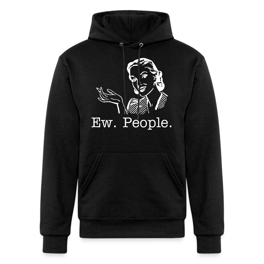 Ew People Sweatshirt Unisex Hoodie - black