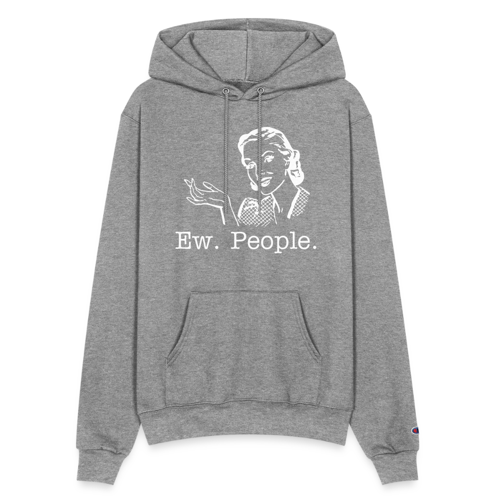 Ew People Sweatshirt Unisex Hoodie - heather gray