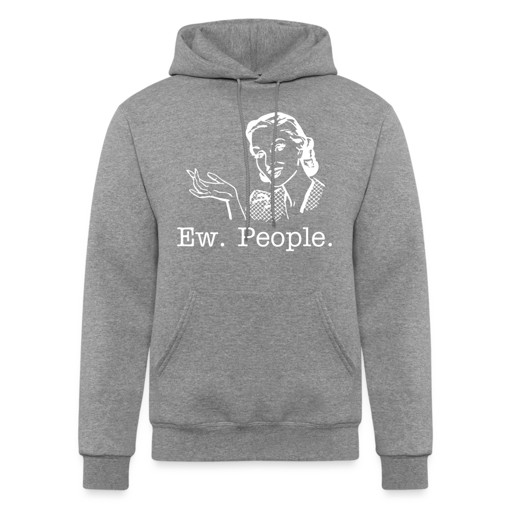 Ew People Sweatshirt Unisex Hoodie - heather gray