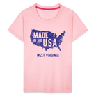Made in the USA WV Kids' Premium T-Shirt - pink