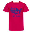 Made in the USA WV Kids' Premium T-Shirt - dark pink