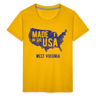Made in the USA WV Toddler Premium T-Shirt - sun yellow