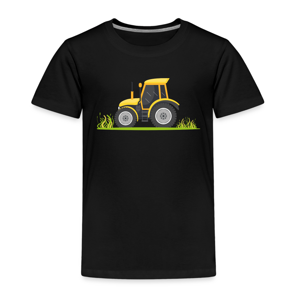 Tractor Toddler Premium T-Shirt - black