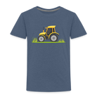 Tractor Toddler Premium T-Shirt - heather blue
