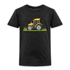 Tractor Toddler Premium T-Shirt - charcoal grey