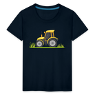 Tractor Toddler Premium T-Shirt - deep navy