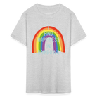 Happiness in Rainbows Classic T-Shirt - heather gray
